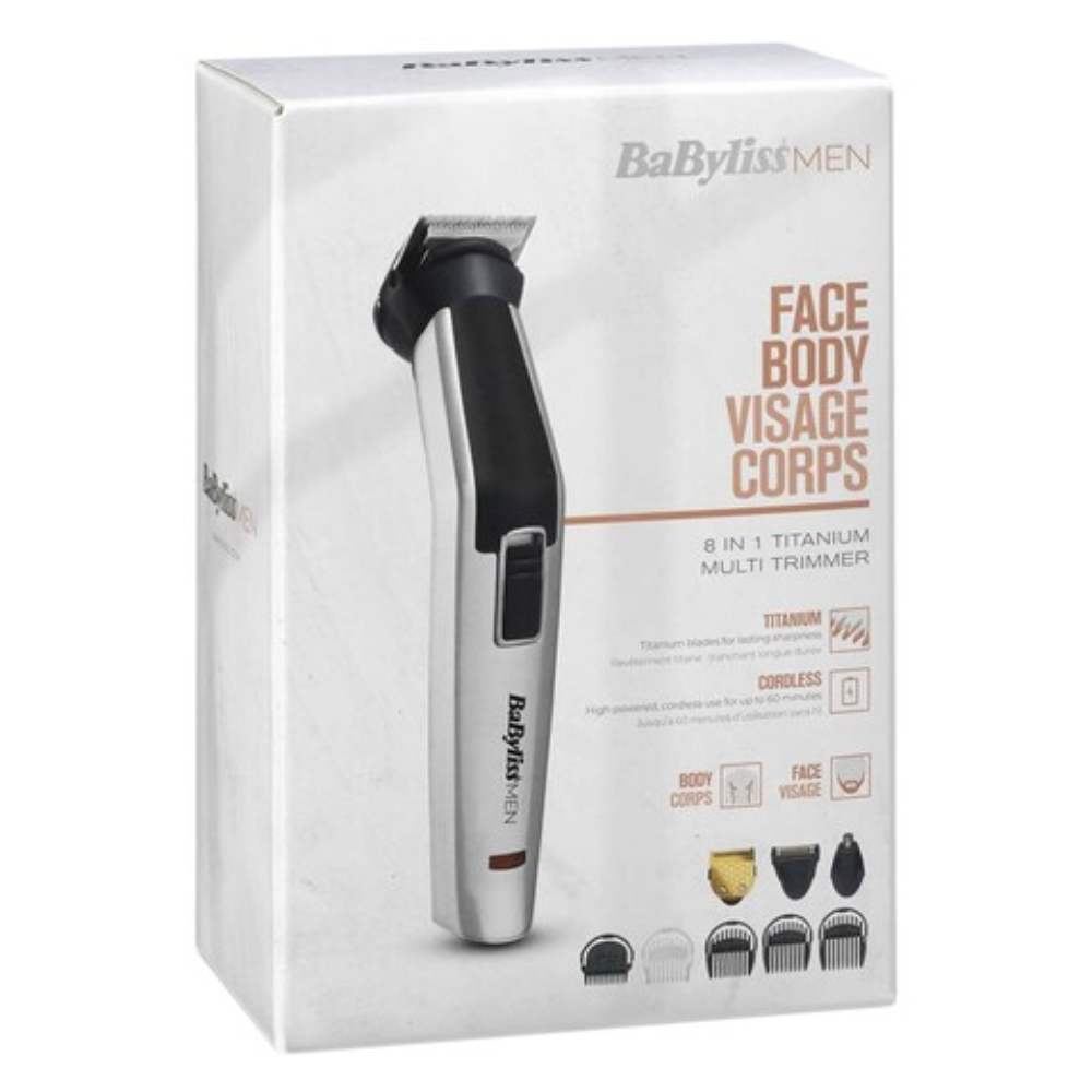 BaByliss 8-in-1 Rechargeable Grooming | MT726E