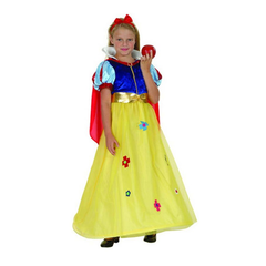 Disney Snow White Costume (Dress, Cape, Headdress, Belt) - Medium Size | 881209