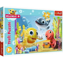 Trefl MiniMini+ - أحجية ماكسي تحت الماء للأطفال 24 قطعة | 14341