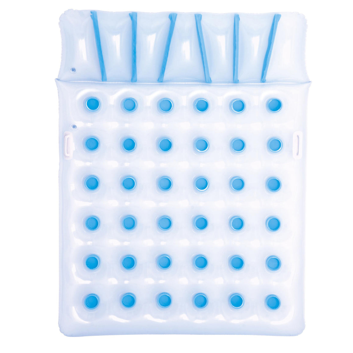Bestway Inflatable Floating Mattress - White & Blue | P-43055