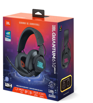 JBL Quantum 610 Wireless Gaming Headset - Black | JBL-QUANTUM610BLK
