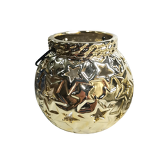 Karaca NY22STAR Candle Holder Gold 10×9.8cm | 300.21.02.0356