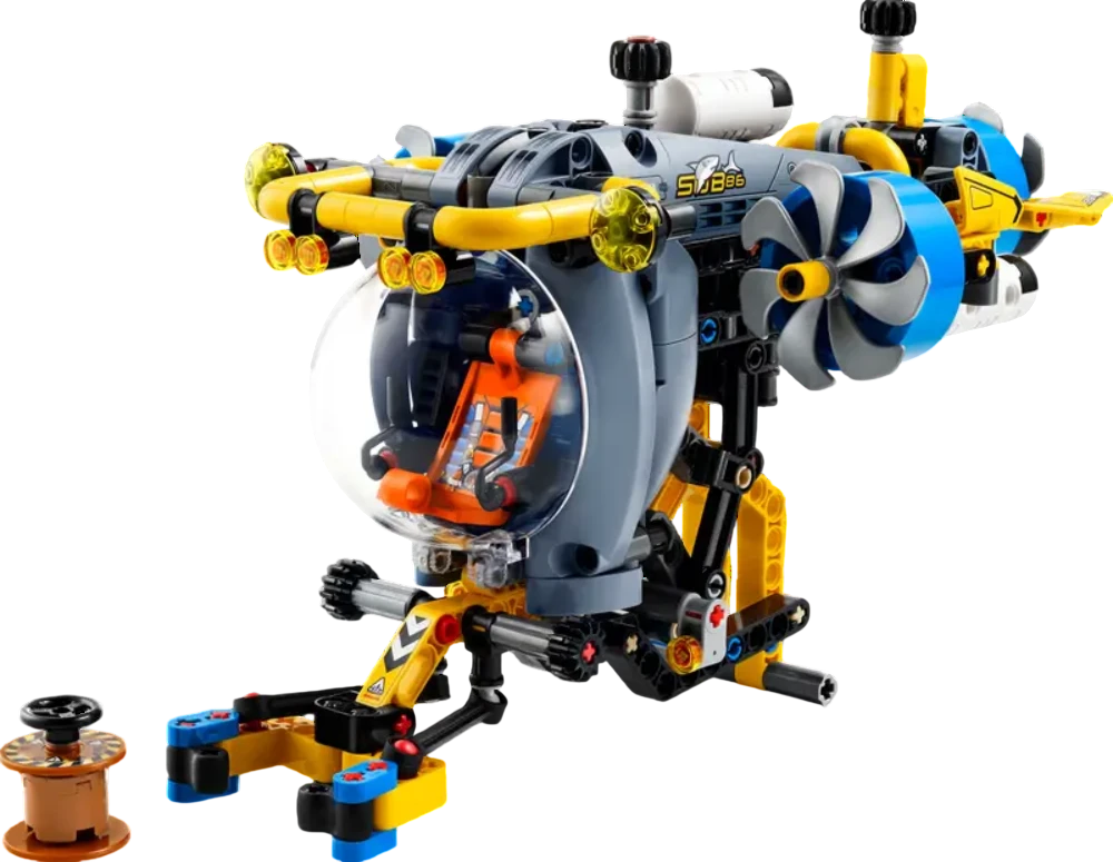 لعبة غواصة أبحاث أعماق البحار من LEGO Technic - لعبة بناء | 42201