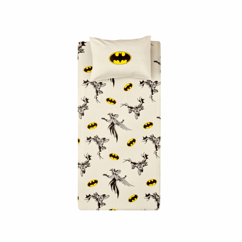 Karaca [Batman] Home Bat Wings Single Bed Sheet Set | 203.06.01.0011