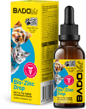 Bado Cat and Dog Supplement Drop Bio-Zinc 50 Ml | 9060549
