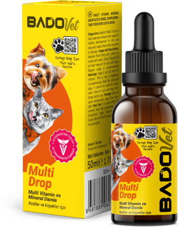 Bado Cat and Dog Supplement Drop Multi 50 Ml | 9060563