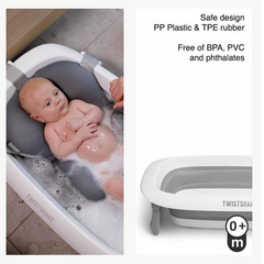 Twistshake Bathtub - Pastel Grey | TWI78827
