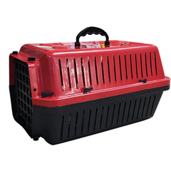 Cat Carrier Box - Medium Size - Red