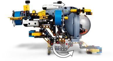 لعبة غواصة أبحاث أعماق البحار من LEGO Technic - لعبة بناء | 42201