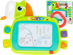 Hola Magnetic Drawing Board - Colorful Doodle Board with Animal Design | 3131