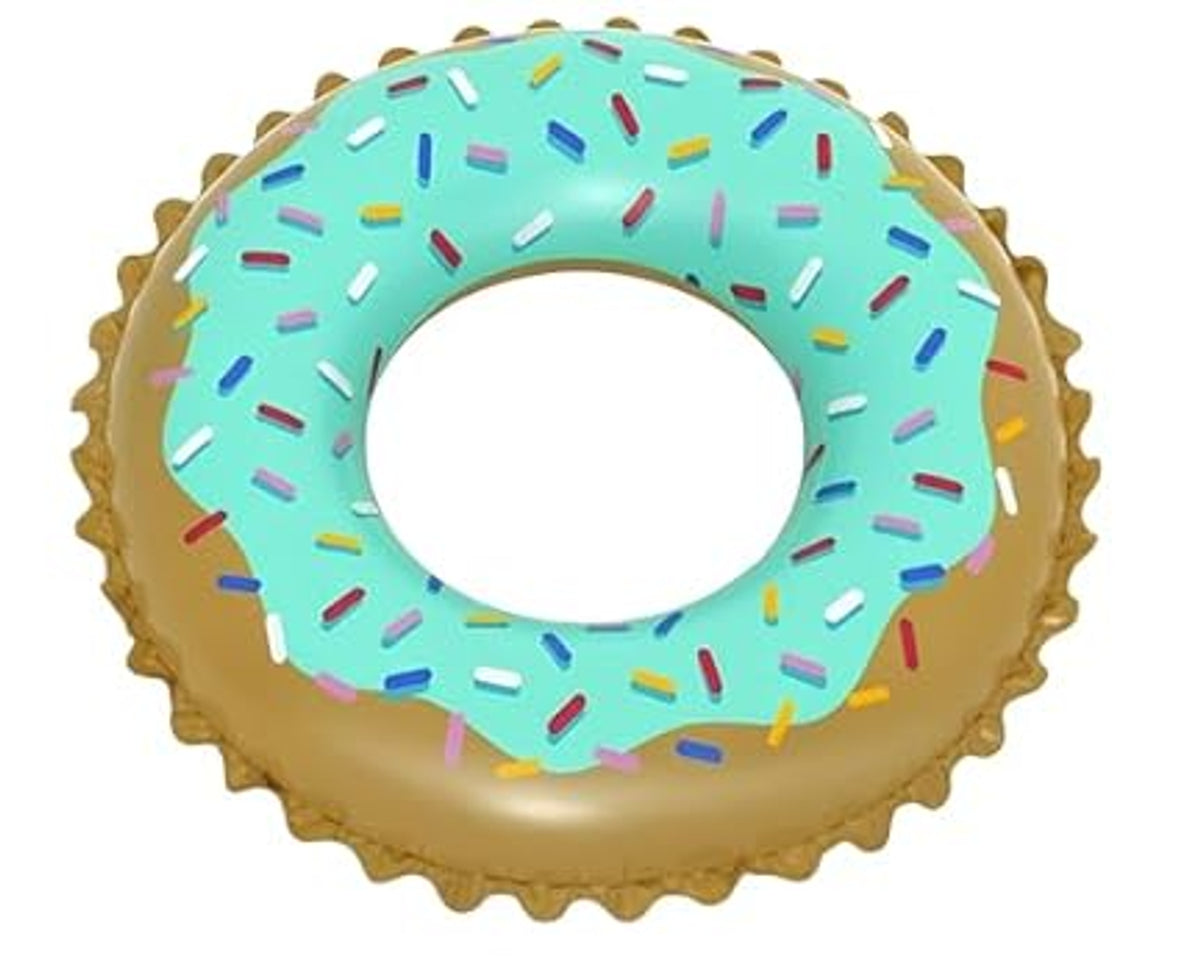 Bestway Inflatable Donut Swim Ring - Blue Frosting | P-36300