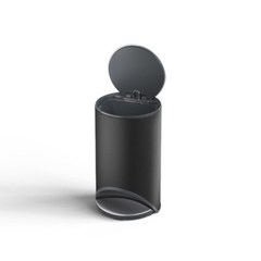 Joseph Joseph Arc™ 10L Easy-push Matt Black Pedal Bin | 30151