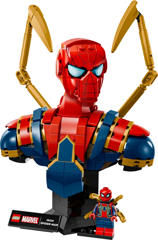 LEGO Iron Spider-Man Bust | 76326