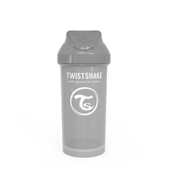 Twistshake 360ml Straw Sippy Cup - Pastel Gray | TWI78680