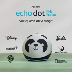 Amazon Echo dot 4th gen kids edition panda