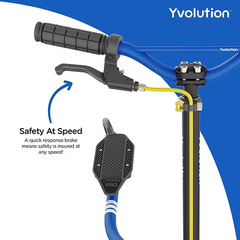 YVolution Y Fliker Pro 4L / 13L / 16L - حزمة من 2 سكوتر نحت - أزرق | YVLVYS15Y2