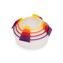 Joseph Joseph Nest Lock 4-Piece Multicolour Round Food Container Set | 1000015