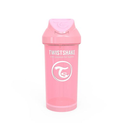 Twistshake 360ml Straw Sippy Cup - Pastel Pink | TWI78588