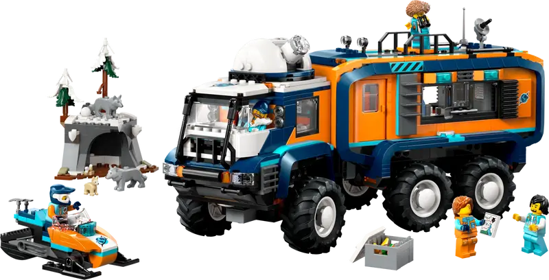 شاحنة مختبر العلوم للمستكشف القطبي من LEGO City - طقم | 60471
