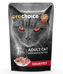 Prochoice Pouch Adult Cat Lamb with Liver 85 Grs | P3025