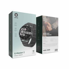 Green Lion G-Master 2 Smart Watch - Black | GNGMSTR2SWBK