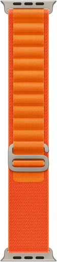 WiWU Magnetic Silicone Watch Band 42/44/45/49 for Apple Watch - Starlight + Orange | WI-WB001