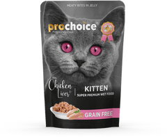 Prochoice Pouch Kitten Chicken with Liver 85 Grs | P3028
