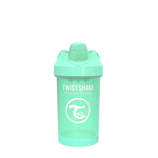 Twistshake 300ml Crawler Sippy Cup - Pastel Green | TWI78275