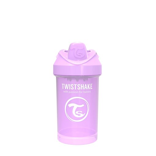 Twistshake 300ml Crawler Sippy Cup - Pastel Purple | TWI78276