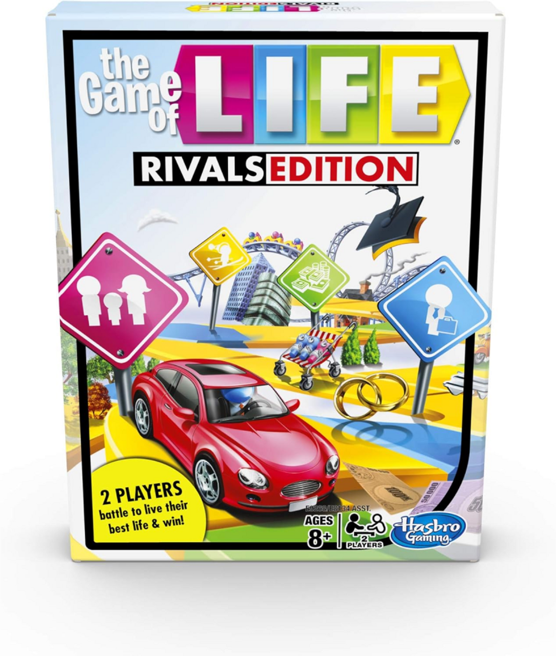 Hasbro - The Game of Life Rivals Edition Board Game | HBGME9268E