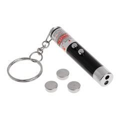 2-in-1 Laser Pointer Pet Toy - Black | PET-LSR-BLK01