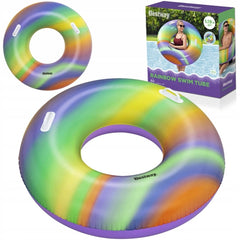 Bestway Inflatable Rainbow Swim Ring - 91 cm | P-36352