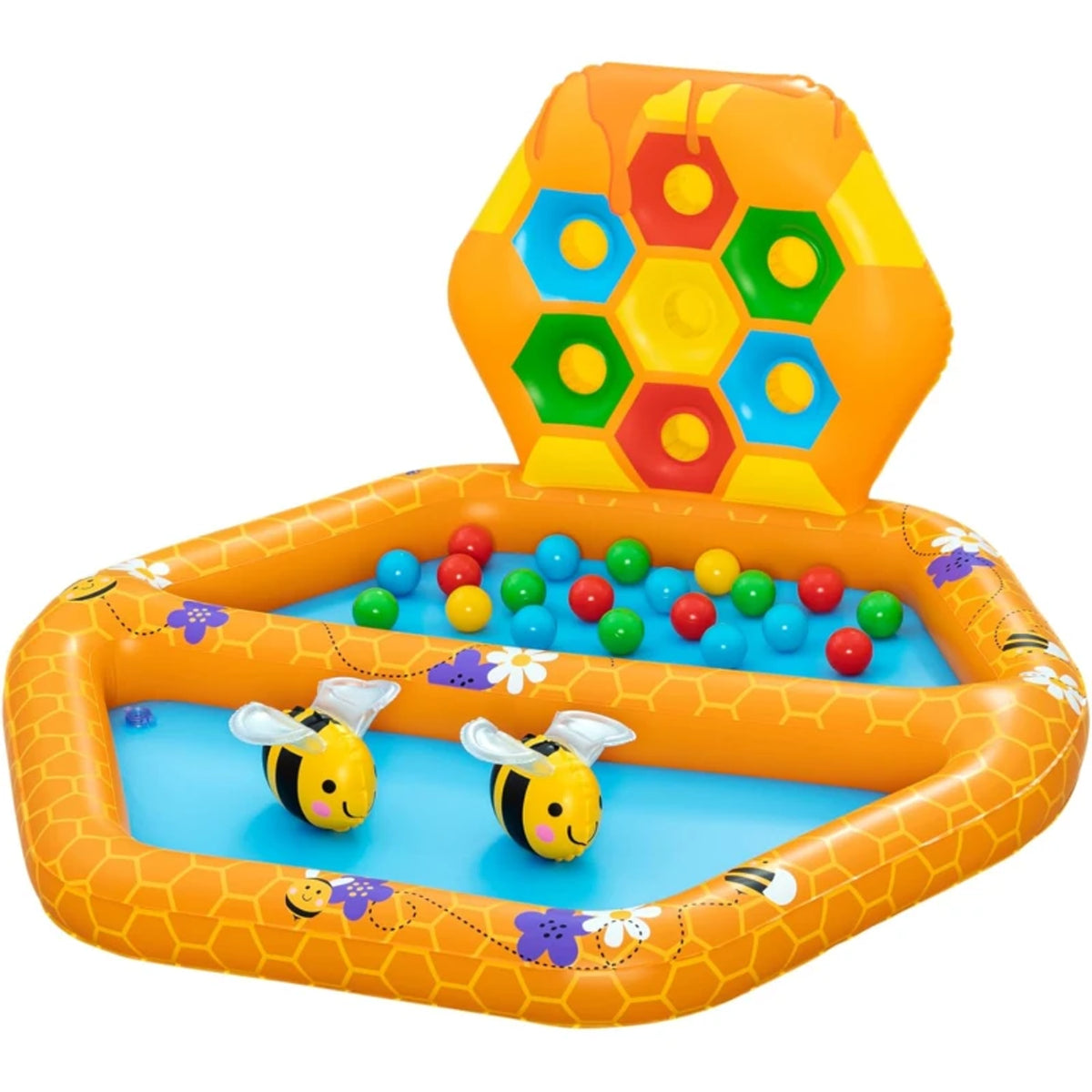 Bestway Inflatable Play Center - Honey Bee Design | P-52639