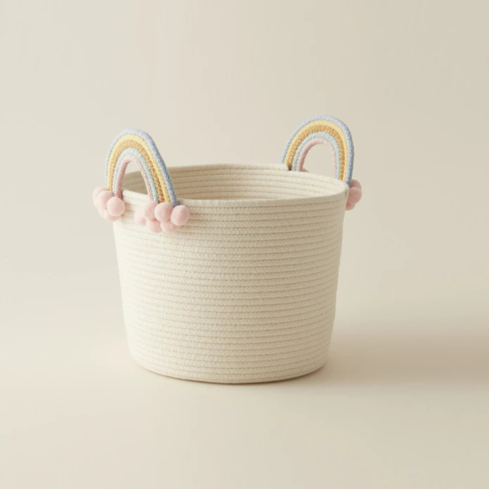 Karaca Home Baby Rainbow Handled Organizer [White] | 8680214389386