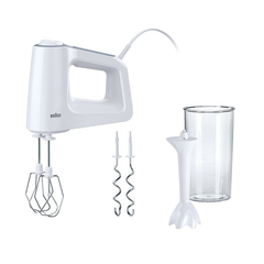 Braun MultiMix 3 Hand Mixer - White | HM3105