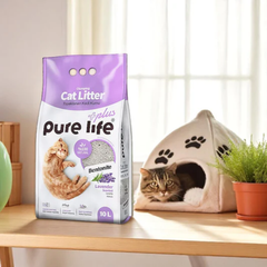 Pure Life Cat Litter - 10 L - برائحة اللافندر | PLL-10L