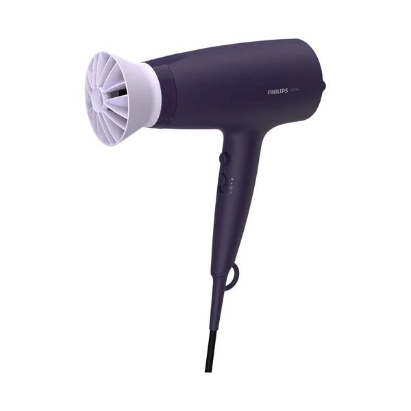 Philips Hair Dryer 6 Heat & Speed Settings 1600W (Purple) | BHD302/13