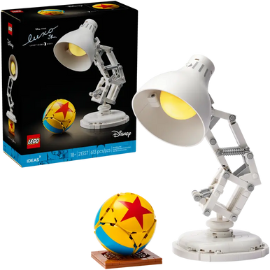 LEGO 21357 ديزني بيكسار لوكسو جونيور. نموذج عرض قابل للتجميع (613 قطعة) | 21357