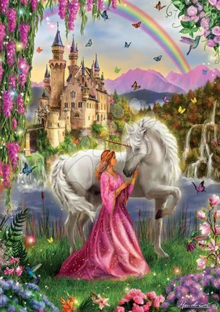 Educa Enchanted Castle & Unicorn 500-Piece Puzzle | 17985