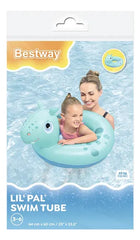 Bestway Inflatable Dinosaur Swim Ring - Blue | P-36464
