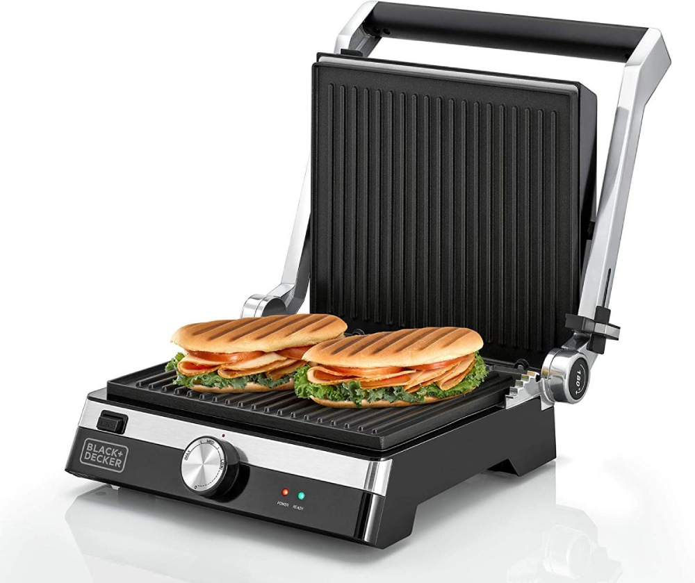 Black&amp;Decker Contact Grill 2000w Non Stick | CG2000-B5