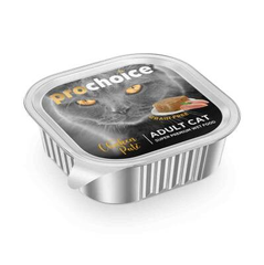 Prochoice Salmon Pate Grain Free Sterilized Cats Alu Tray 100 Grs | P3043