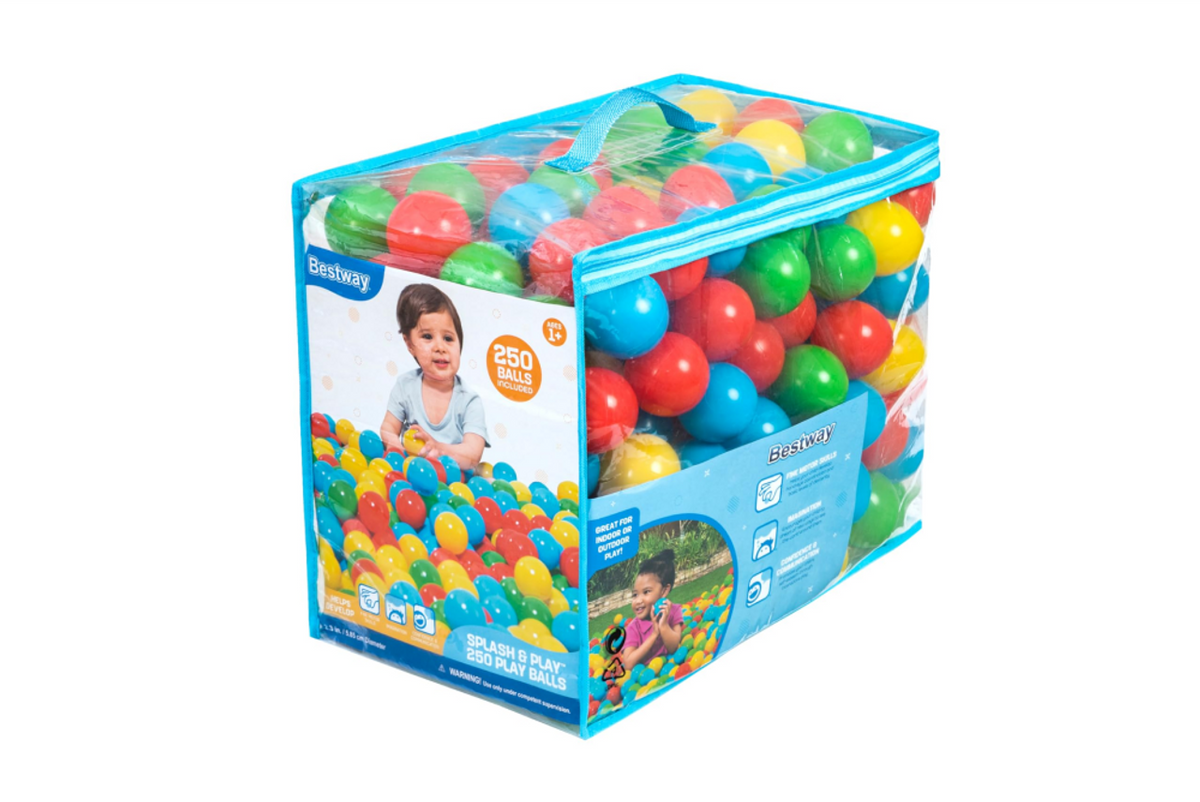 Bestway Splash & Play 250 Play Balls - Multicolor | P-52649
