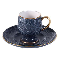 Dorsch Oriental Navy 12 Pieces Coffee Cups Set | DH-09330