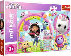Trefl Gabby’s Dollhouse Maxi 24-Piece Puzzle | 14353