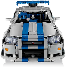 LEGO 2 Fast 2 Furious Nissan Skyline GT-R (R34) - Technic Racing Car Building Set | 42210