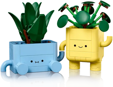 LEGO Icons 10349 - Happy Plants Botanical Collection Set | 10349