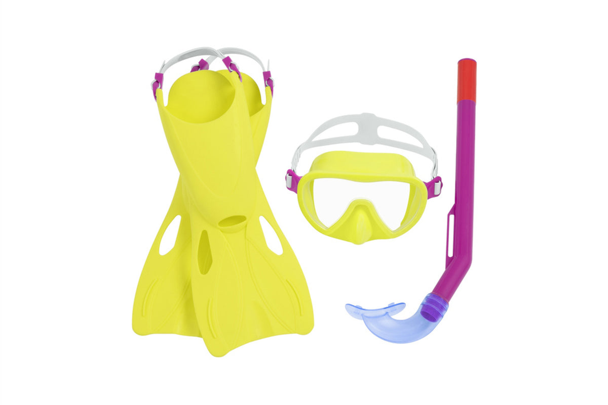 Bestway Hydro-Pro Dive Set - Yellow & Purple | P-25039