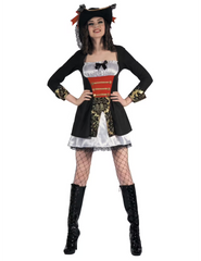 Pirate Costume (Dress & Hat) | 093052