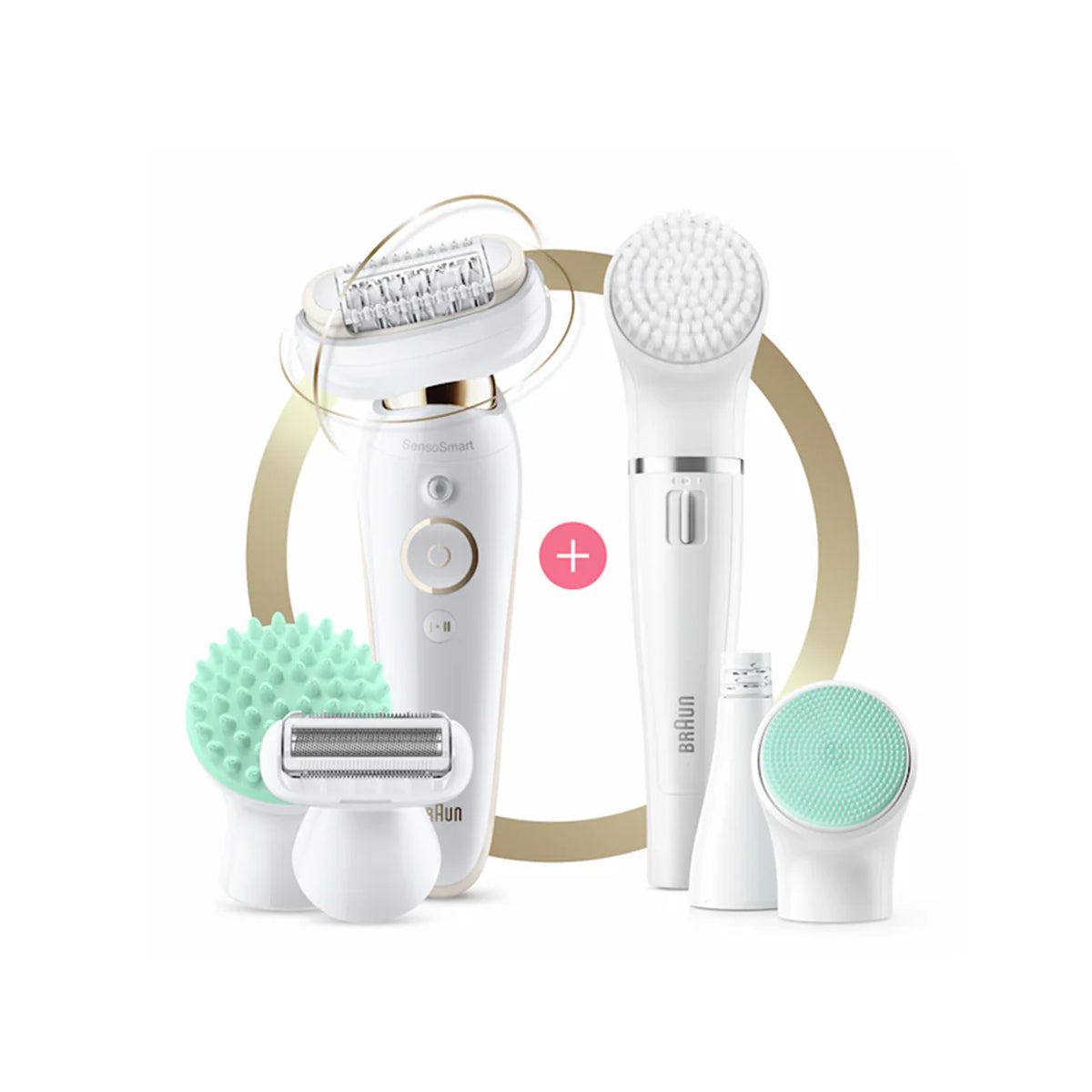 Braun Silk·épil 9 Flex Epilator, Beauty Set with FaceSpa | SES 9300